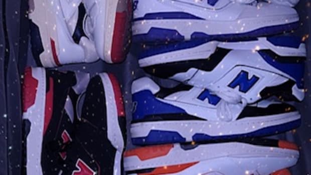 Atlanta Hawks guard Dejounte Murray is a fan of the New Balance 550. The lifestyle shoe is popular among athletes off the court.